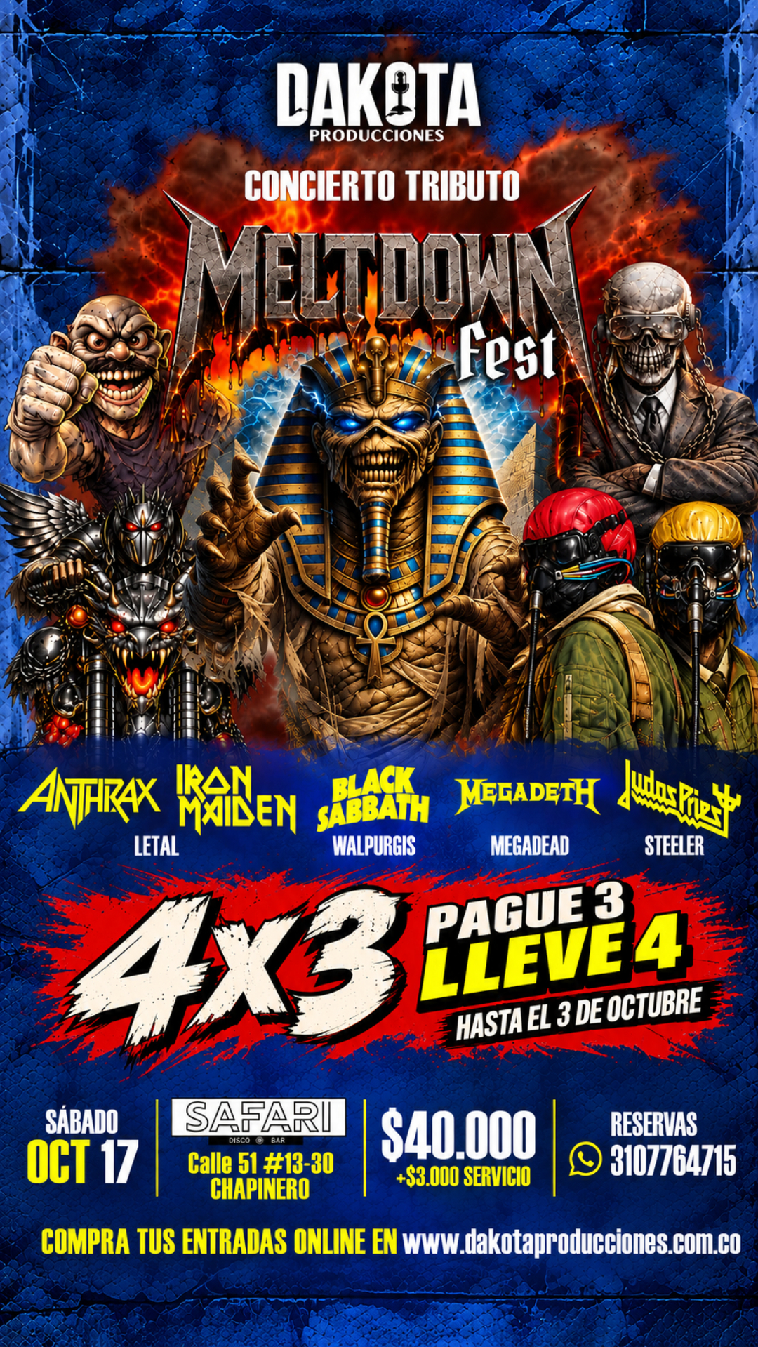 Meltdown Fest – Promo 4×3